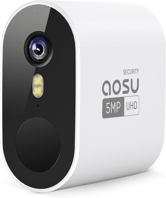 AOSU 5MP Battery Duo Security Camera Kit