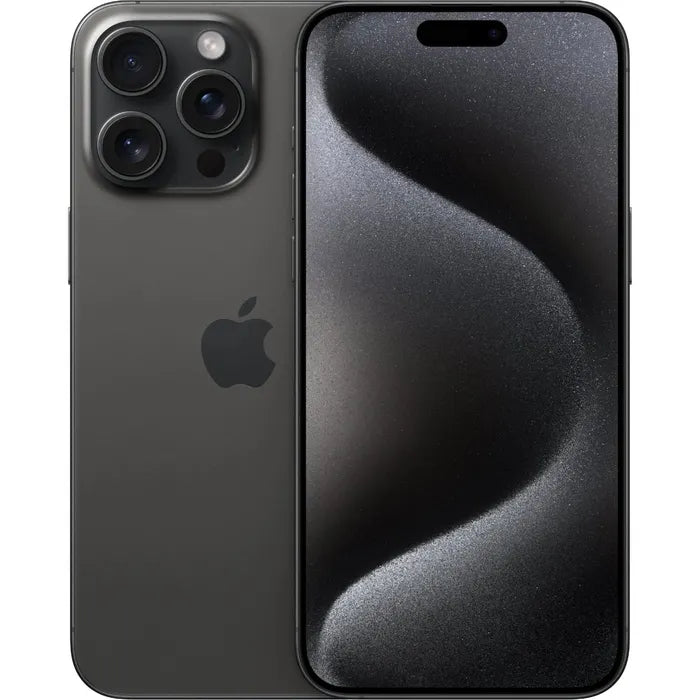 Apple iPhone 15 Pro Max 256GB - Black Titanium (Refurbished) - Excellent