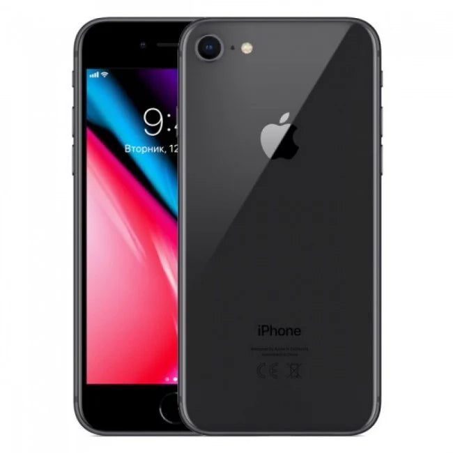 Apple IPhone 8 64GB Black (Refurbished) - Good